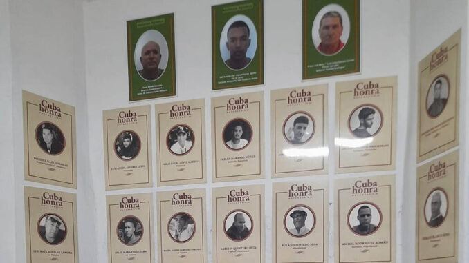 Homenaje caídos - incendio Matanzas