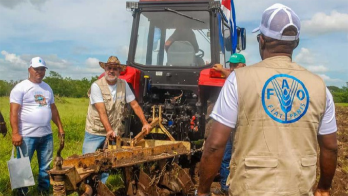 Maquinaria agrícola- FAO-Cuba