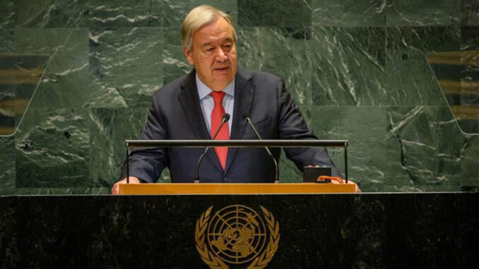 Antonio Guterres- ONU