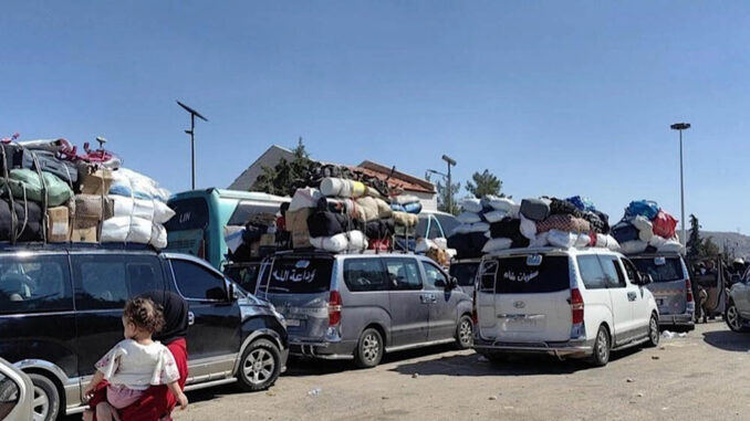 Libano- Siria - éxodo