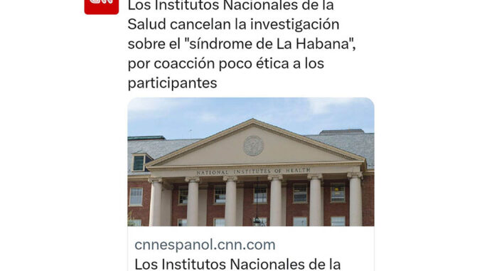 síndrome de La Habana