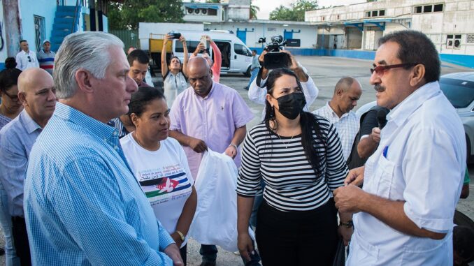 Díaz-Canel en Bayamo