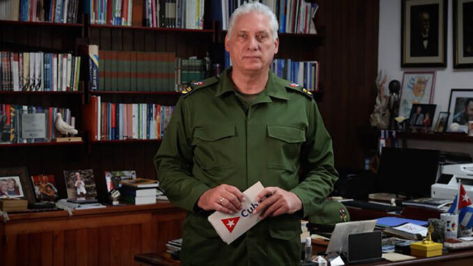 Diaz- Canel-mensaje