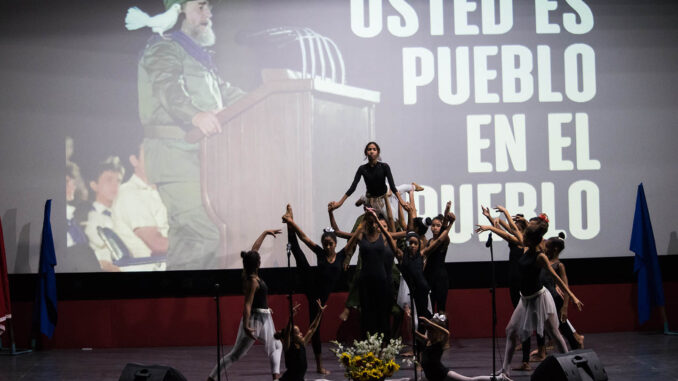 Homenaje a Fidel Castro en Bayamo
