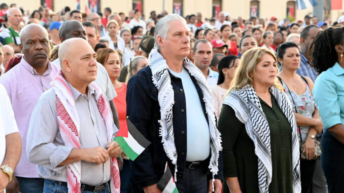 Solidaridad con el pueblo de Palestina