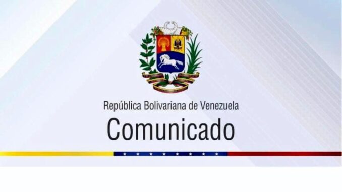 ComunicadoVenezuela