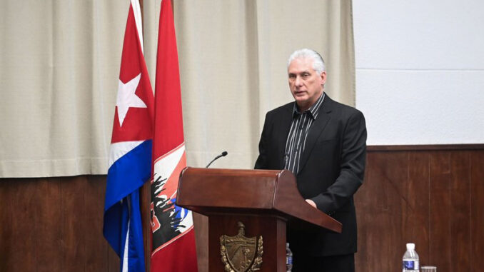 Díaz-Canel IX Pleno PCC