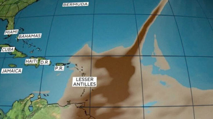 Polvo del Sahara