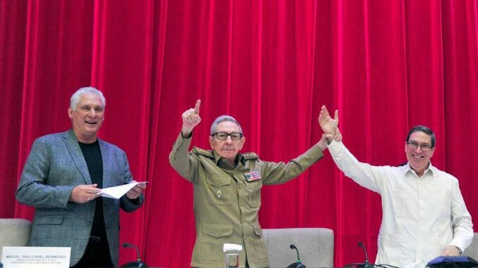 Raúl y DíazCanel