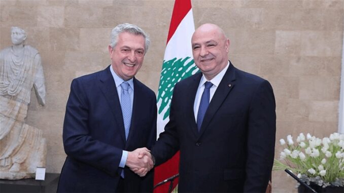 Joseph Aoun - Filippo Grandi
