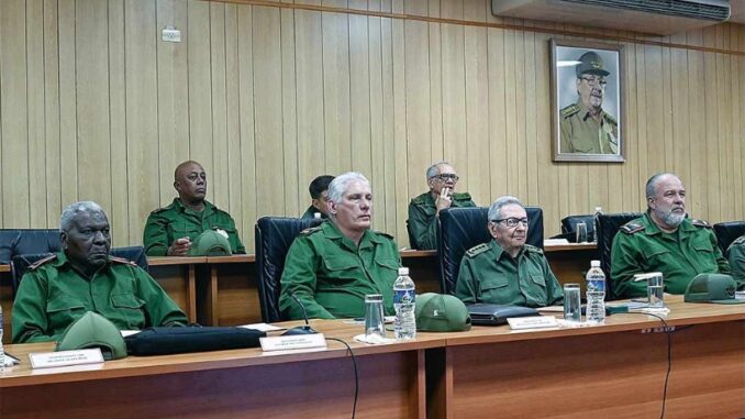Raúl Castro y Díaz-Canel