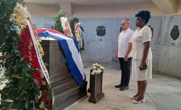ofrendas a Martí