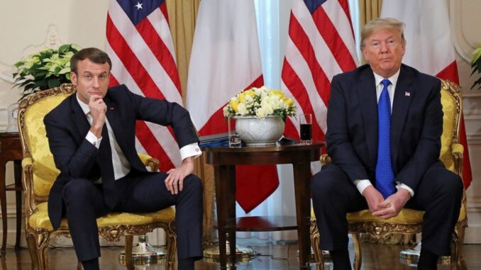 Trump y Macron