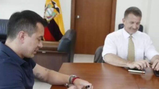 Daniel Noboa y Erik Prince 1