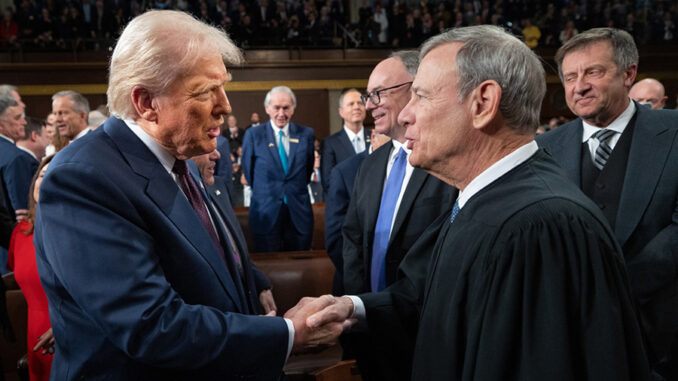Trump-John Roberts