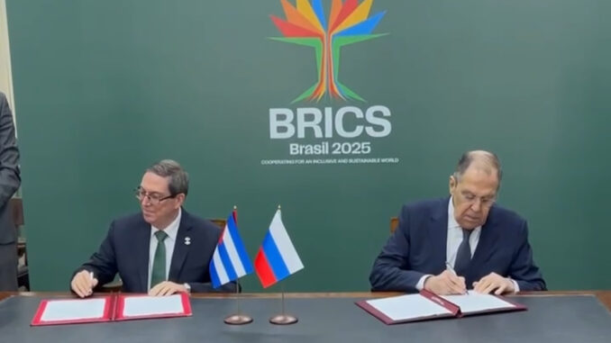 Cuba-Rusia Cuba - Rusia (BRICS)