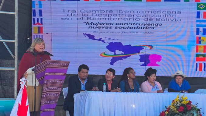 Cumbre Mujeres- Bolivia