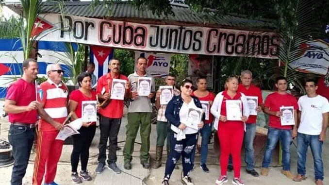 acto comunidad La Seis