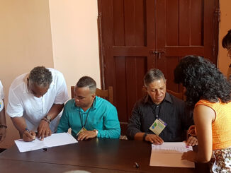 Firma de intercambio cultural Cuba-México