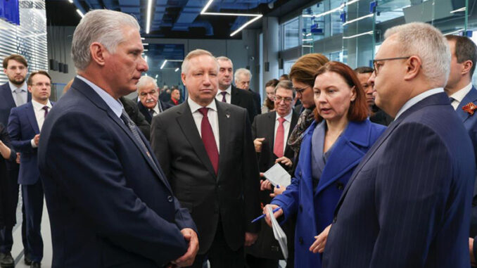 Díaz-Canel en Rusia Díaz-Canel en Rusia
