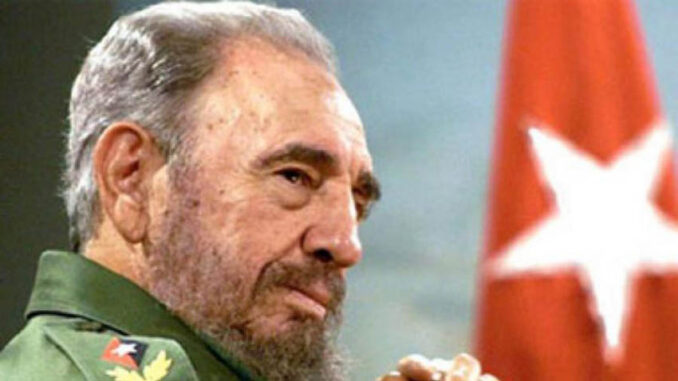 Fidel Castro- Bandera