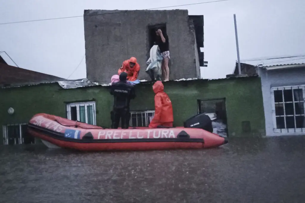 Lluvias en Argentina