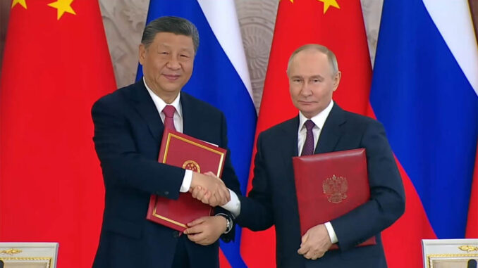 Putin y Xi