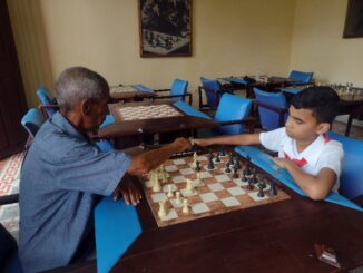 Reiner Maceo Cedeño, niño ajedrecista