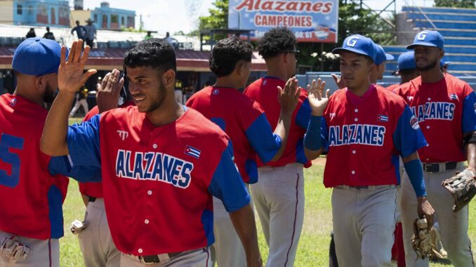 Equipo Sub23 béisbol Equipo Granma béisbol sub23