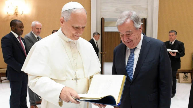Papa León XIV - ONU