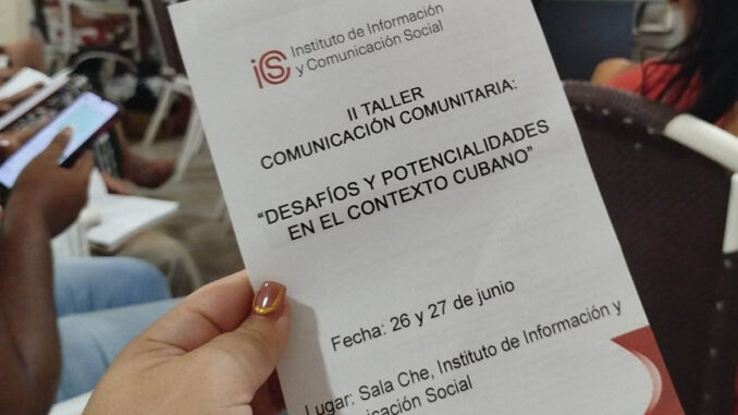 Taller II Taller Comunicación Comunitaria