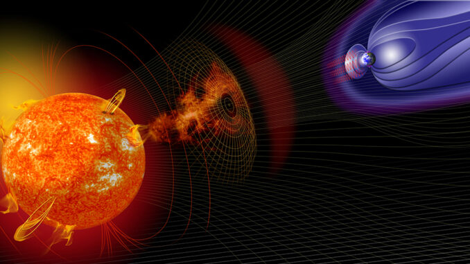 Tormenta Geomagnética 1 Nube de plasma solar alcanza la Tierra