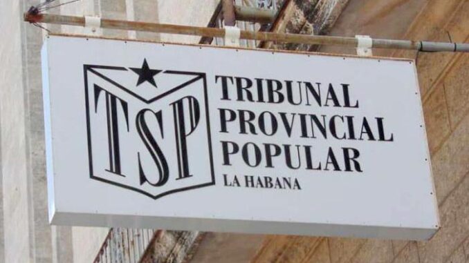Tribunal Provincial de la Habana Tribunal Provincial de la Habana