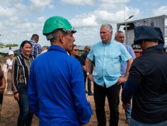 Visita de Díaz-Canel a Granma