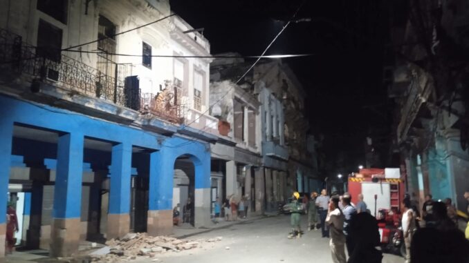 Derrumbe Derrumbe La Habana