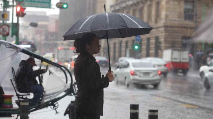 Intensas lluvias en México