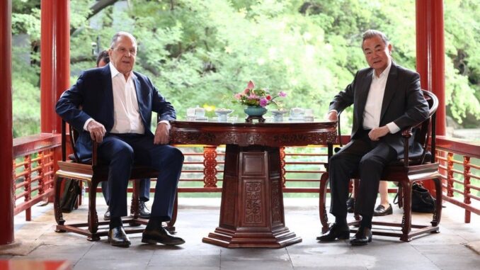 Lavrov Lavrov en China