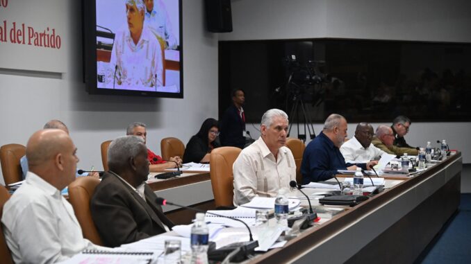 Pleno CC Pleno CC de Cuba