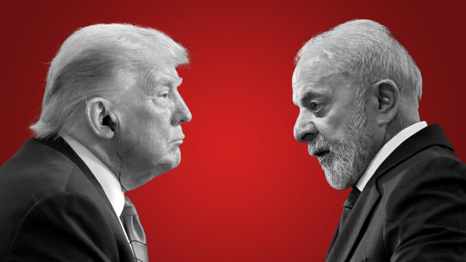 Trump y Lula, aranceles
