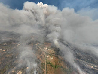 Relaciones Israel-Siria. Incendios