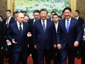 China, Rusia y Mongolia