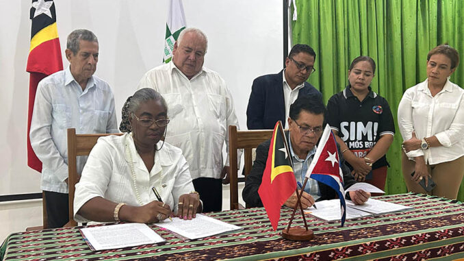 Cuba-Timor Leste