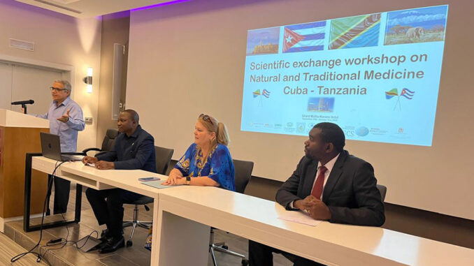 Cuba-Tanzania sobre medicina tradicional