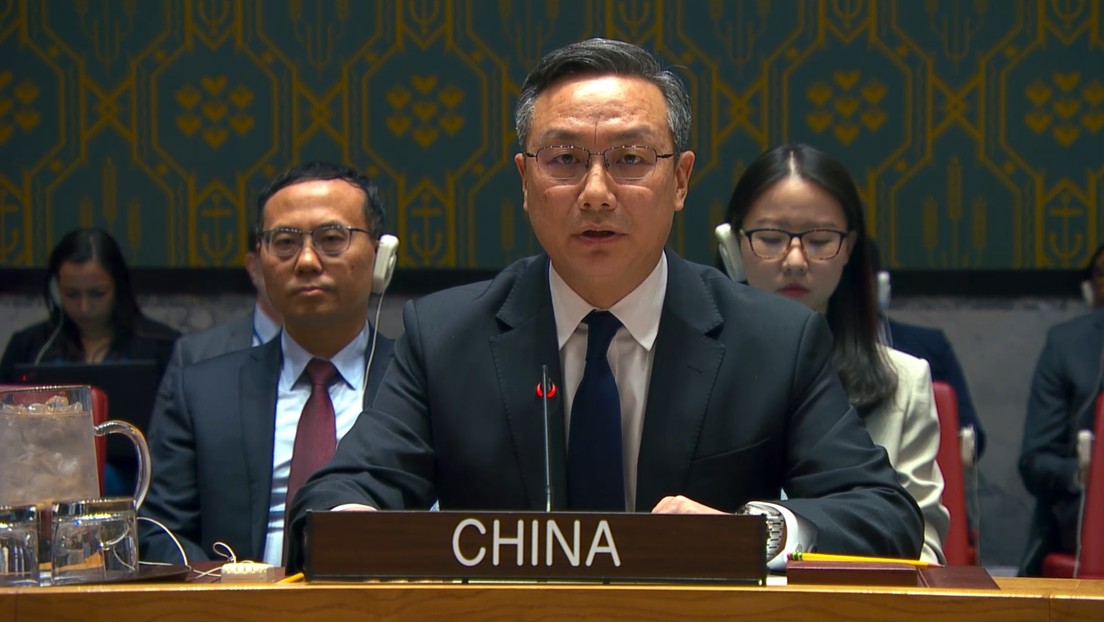 Geng Shuang, embajador alterno de Pekín ante la ONU