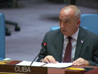 Ernesto Soberón Guzmán, representante permanente de Cuba ante la ONU | FOTO-ONU
