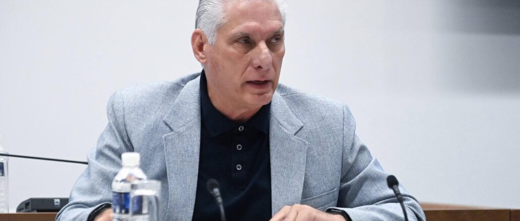 Díaz-Canel XI Pleno PCC