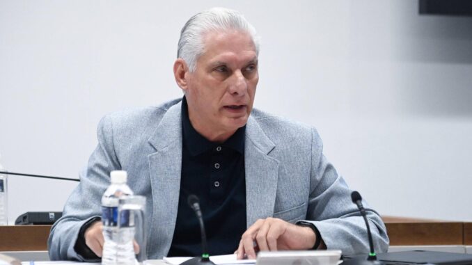 Díaz-Canel XI Pleno PCC